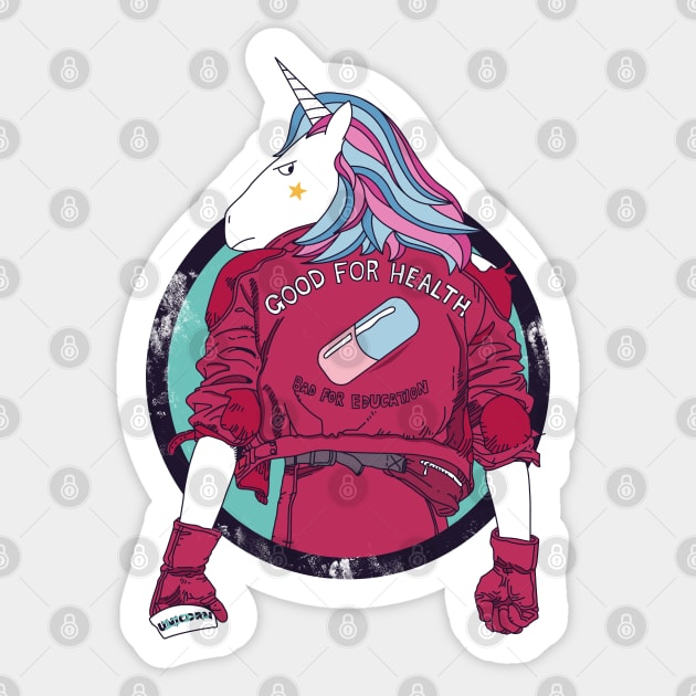 Unicorn Sticker by Jelly89